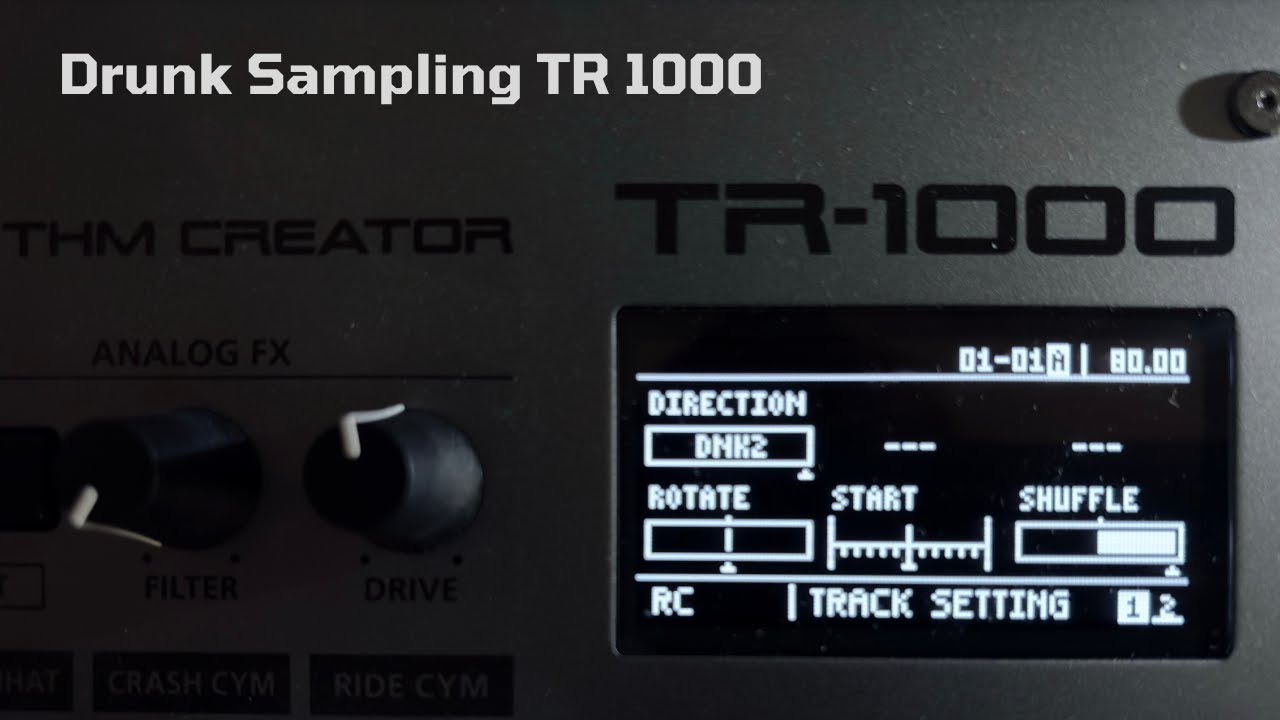 TR 1000 - Drunk Sampling Mode - Drnk