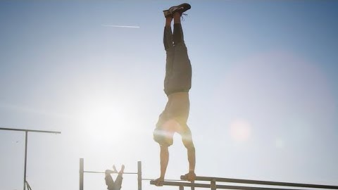 Swing through Handstand tutorial
