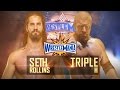 WWE Seth Rollins Vs. Triple H WrestleMania 33 Custom Promo