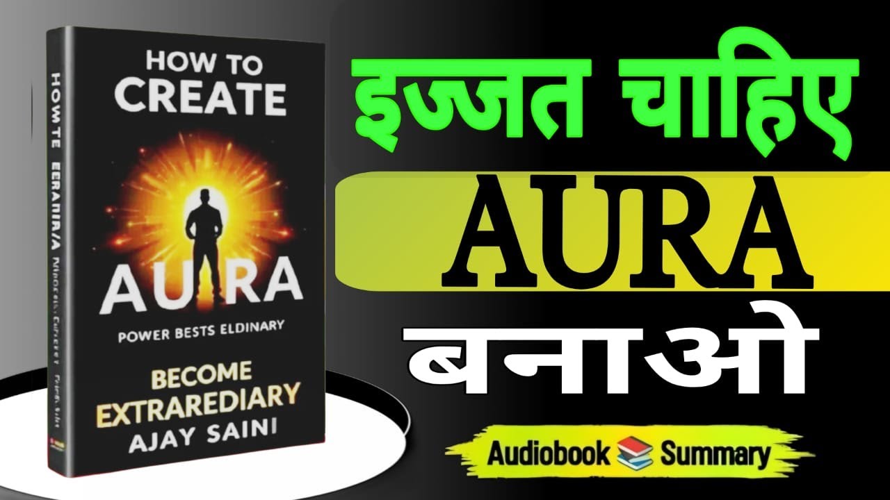 ऐसा AURA बनाओ, सब ATTENTION देंगे।🤫 Hindi Book Summary । Aura kaise create kare । aura
