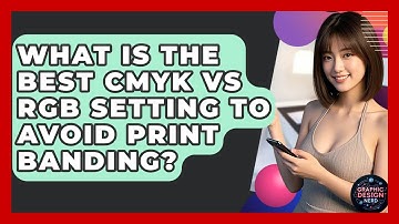 What Is The Best CMYK Vs RGB Setting To Avoid Print Banding? - Graphic Design Nerd