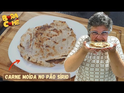 Vídeo: Como Cozinhar Pão Sírio Com Carne Picada No Forno