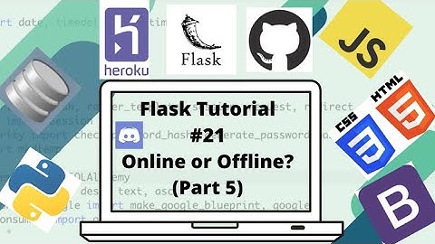 Flask Tutorial #21: Discord Clone - Are They Active Right Now? (PART 5)