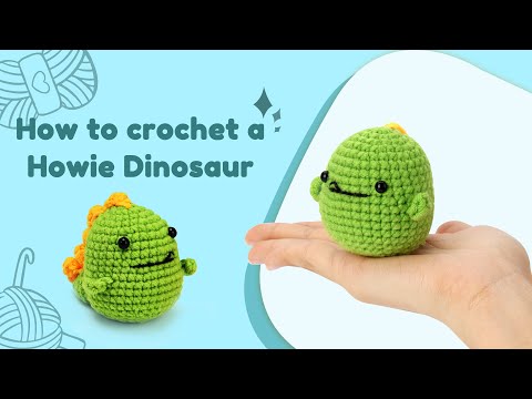 PP OPOUNT Beginner Crochet Kit - Cute Dinosaur, Complete Crochet Kit for  Beginners, Starter Pack for Adults and Kids, Bundle Includes Yarn, Hook