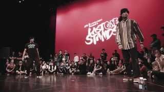 Last One Stands 2014 Popping SemiFinal: SALAH (France) VS SNAPP (Toronto)