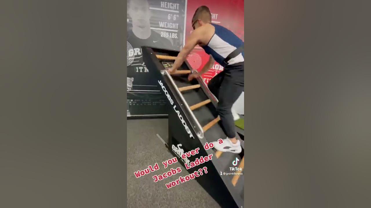 What’s a Jacobs Ladder? INTENSE Workout