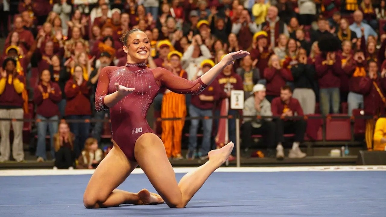 Highlights: #13 Minnesota Gymnastics Wins Second Straight Big 4 Meet