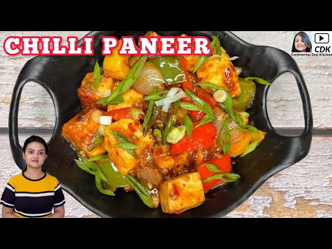 CHILLI PANEER | Paneer Chilli | Chilli Garlic Paneer | Cottage Cheese Chinese Style | Garlic Paneer