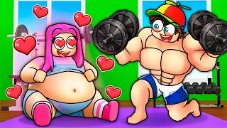 ROBLOX FAT TO FIT WITH MY GIRLFRIEND...