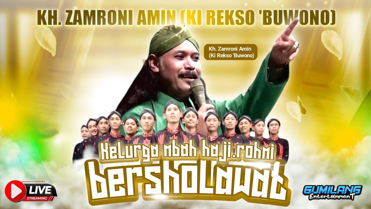 🔴LIVE KEL. MBAH HJ ROHMI BERSHOLAWAT-BERSAMA KI REKSO BUWONO & TIKUS PITHI - HOUL MBAH HJ ROHMI KE 6