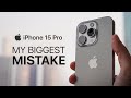 iPhone 15 Pro – The Untold Truth After 1 Week of Use…