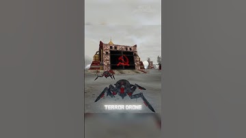 Terror Drone attacking 🤖 | Red Alert 2: Apocalypse Rising #redalert #redalert2 #commandandconquer