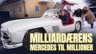 I sin private garage har milliardæren gemt bil til millioner