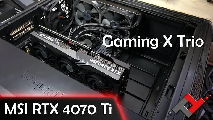 Guide d'installation: MSI RTX 4070 Ti Gaming X Trio