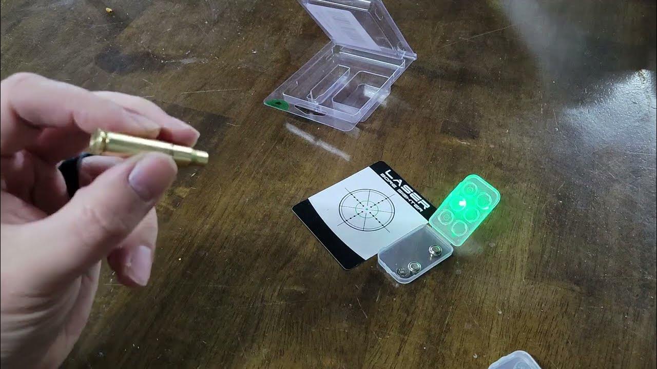 MidTen Laser Bore Sighter review unboxing .223 REM caliber available on