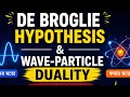 De Broglie Hypothesis & Wave-Particle Duality #class11 #class11chemistry #jeeproblems #neetprep