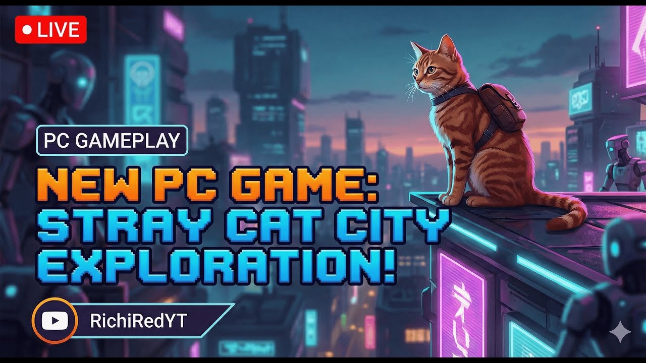 Lets try Stray Cat Game Today🥰 | Richi Red Live❤️