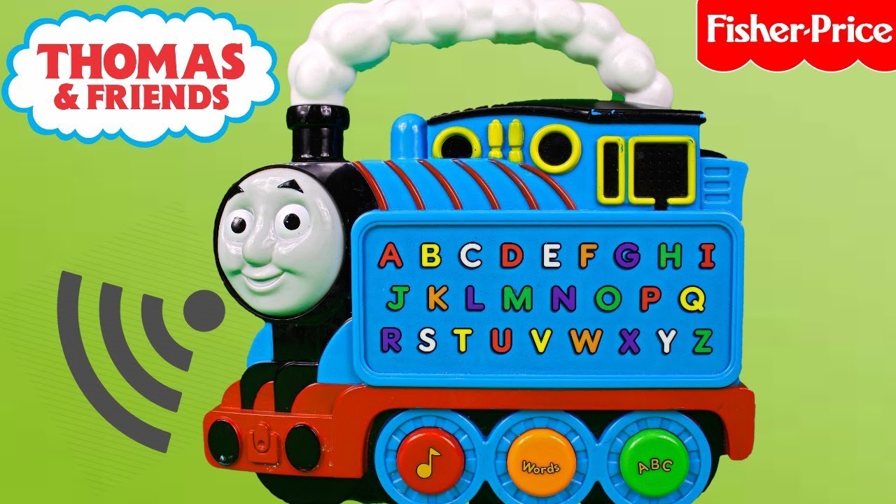 Fisher Price Educational Toy Thomas & Friends ABC Train letters - YouTube