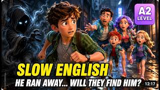 The Mysterious Figure Warns Tom | Learn English Through Story | Slow English for Beginners