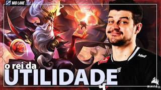 A UTILIDADE DO ZILEAN carrega mais que qualquer DANO! (na...
