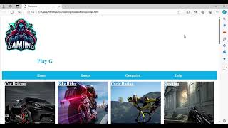 Gaming Website | Daily Coding Tips k liy insta pa Follow kr lo | instagram👉🏻  Code_withanas