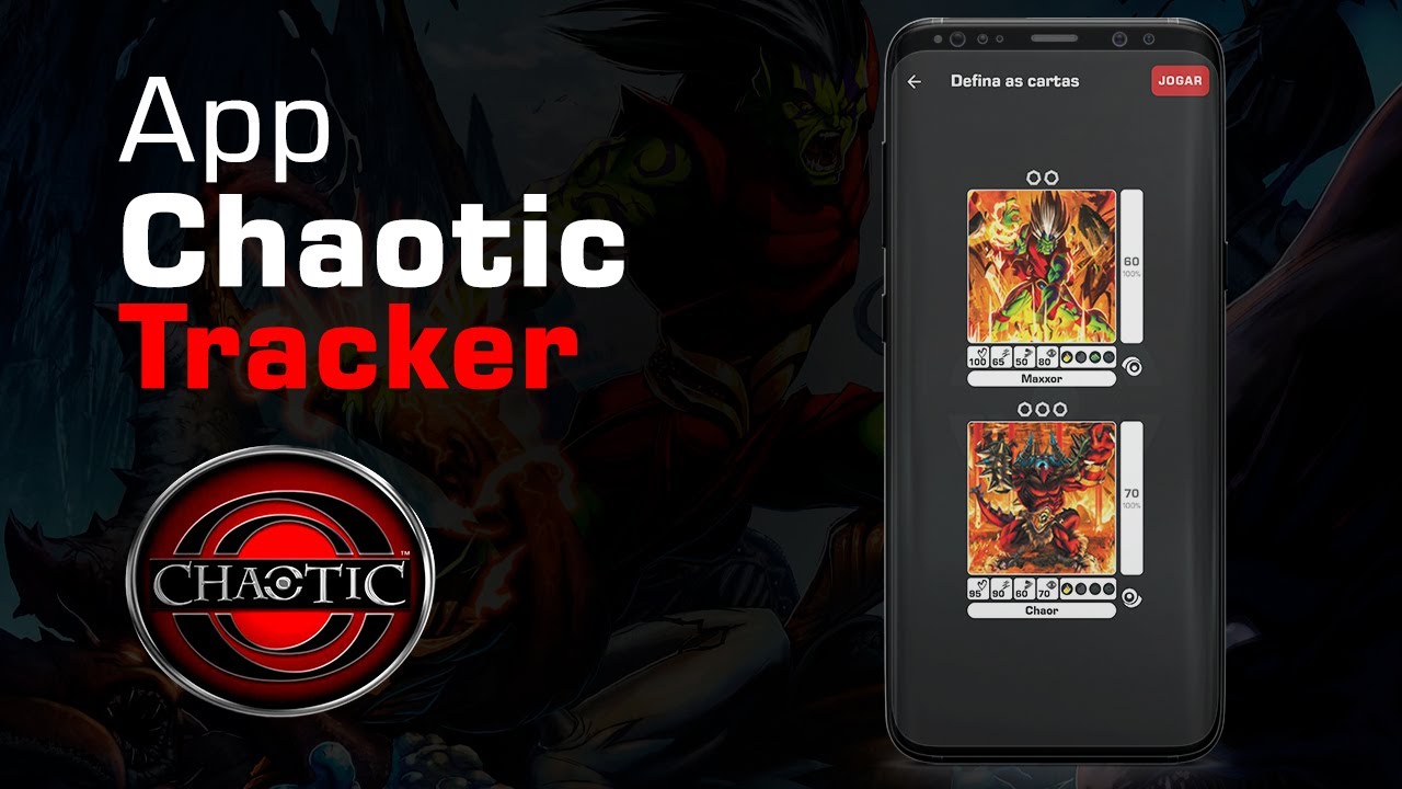 CRIEI UM APP PARA CHAOTIC - Chaotic Tracker!