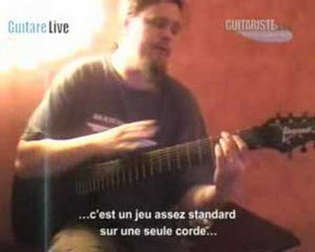 Marten Hagstrom 8 string Ibanez guitar