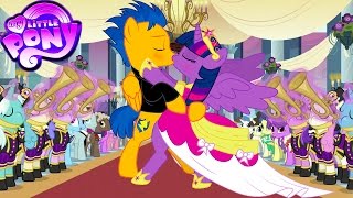 My Little Pony Transforms - Princess Twilight and Flash Canterlot Love Wedding Baby Teen Alicorn