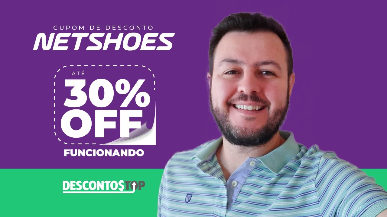 Festival do Cupom na Netshoes: até 30% de desconto em diversos