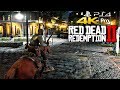 Red Dead Redemption 2 - Gameplay 4K PS4 PRO (2160p Ultra HD)