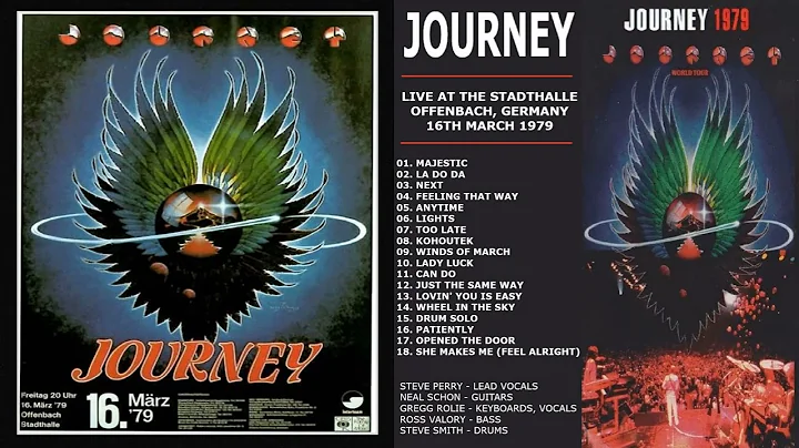 Journey ~ Live in Offenbach, Germany March 16, 1979 Steve Perry [Audio] Evolution Tour