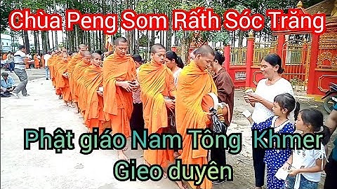Đặt bát giổ cố hoà thượng Danh Dil chùa Peng Som Rấth ( Chùa lu đồng) Sóc Trăng 2023