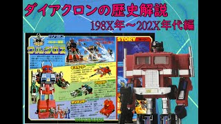 【ストーリー解説】ダイアクロン　歴史解説　【198X年～202X年代編】