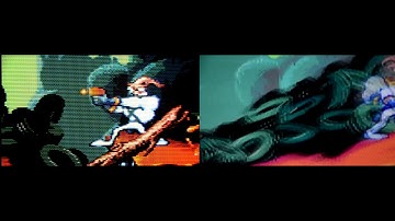 CRT vs LCD Pt 2. Difference in visual effects (Earthworm Jim)