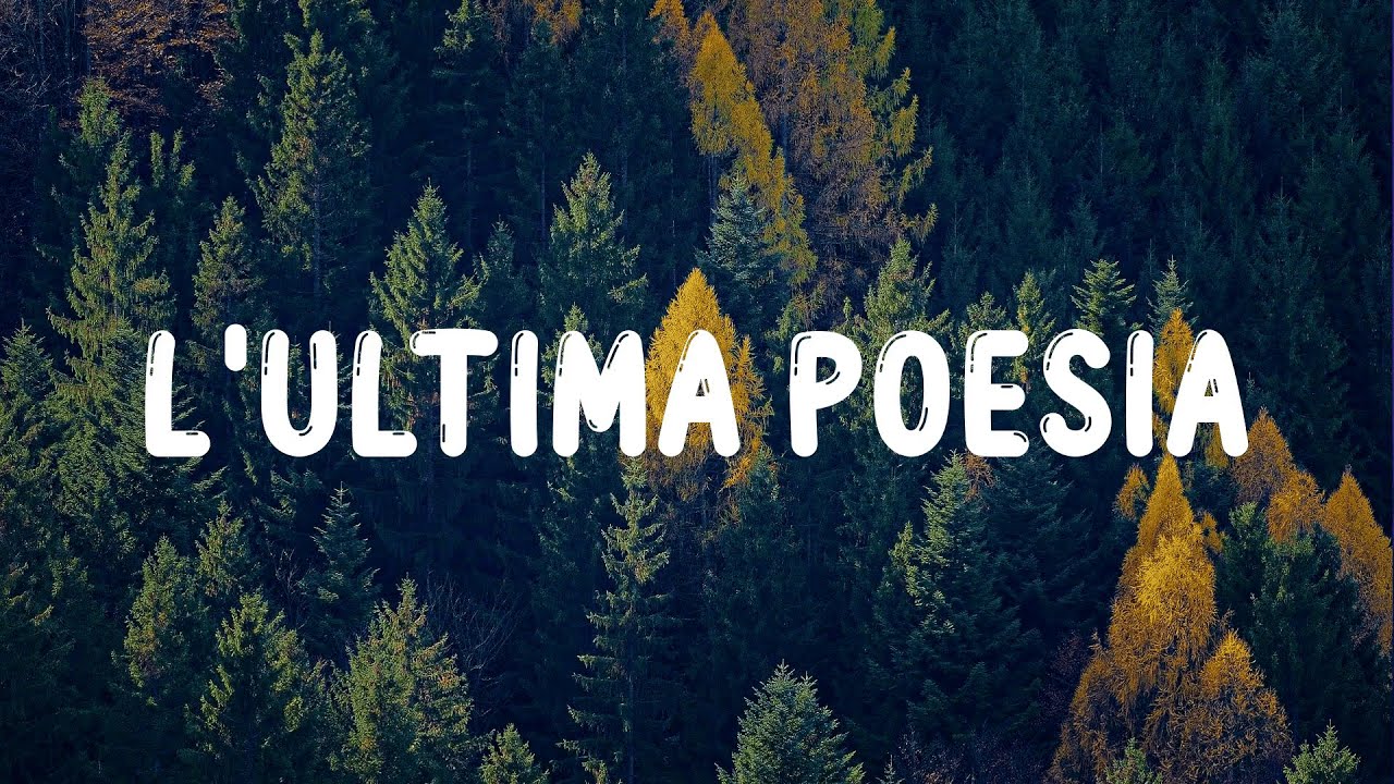 Geolier, Ultimo - L'ULTIMA POESIA (Sanremo 2024) | Testo/Lyrics