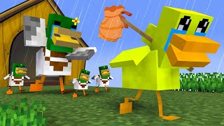 The Minecraft Life : Golden Five Little Ducks No Way Home - Minecraft Animation