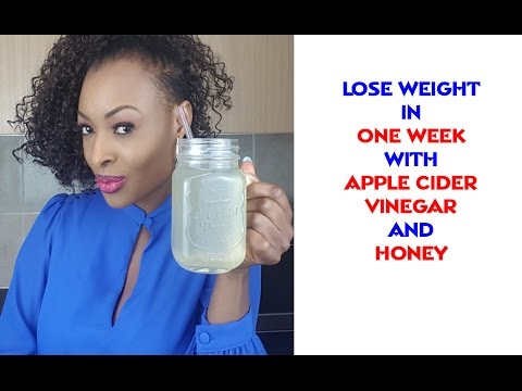 lose-weight-in-one-week-with-apple-cider-vinegar-and-honey
