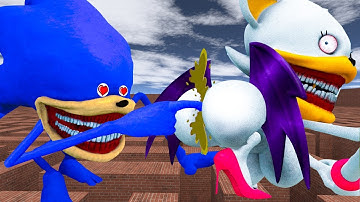 NEW UPDATE VERSION SEA MONSTER WITH SONIC NEXTBOT IN PLAYGROUND MOD IN garry