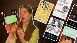 gushing about 19th century classics | reading wrap up | Austen, Bronte & Dickens 📜 ☕