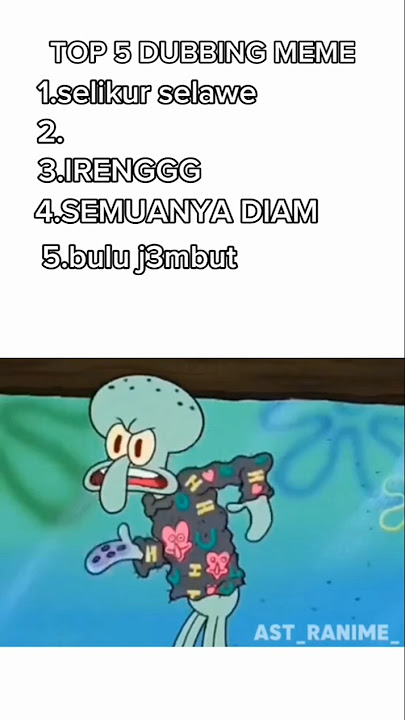 top 5 dubbing kartun lucu #ngakak #memes #lucu #funny #shorts