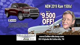 Start Something New With Up To $9,500 Off the New 2019 Ram 1500!