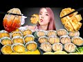 [Mukbang] Grilled Buttered Abalone & Raw Abalone Sashimi 전복버터구이& 전복회