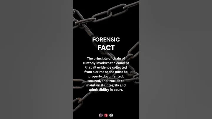 Chain of custody | #forensicscience #forensics #crimesceneinvestigation #law