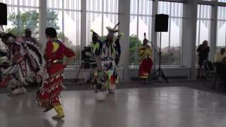 Larry Yazzie and the Native Pride Dancers at Metro State University, St. Paul, MN