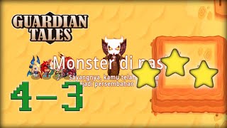 Guardian Tales 4-3 Guide (3 Star   Video Record) | Oasis