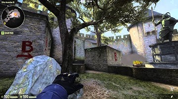 Grenade Practice : Cobblestone Smoke - B Site to Sky Fall