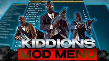 NEW Kiddions Mod Menu 2025 - UNDETECTED Money Drop & God Mode! (FREE DOWNLOAD)