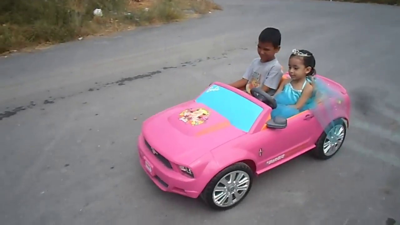 elsa power wheels mustang