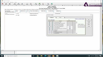 Repositioning and Customizing Report Columns #PeachTree #sage50 #AccountingSoftware
