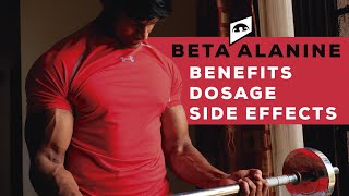 BETA ALANINE MOST SCIENTIFIC EXPLANATION || BENEFITS, DOSAGE, SIDE EFFECTS